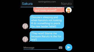 Depressed Naruto Sasunaru texting story [upl. by Atiuqihs]