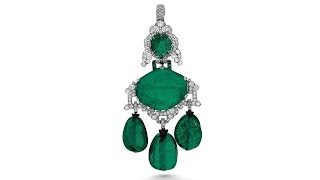 Exquisite Emerald Jewels and Classic Art Deco Cartier [upl. by Akimot252]