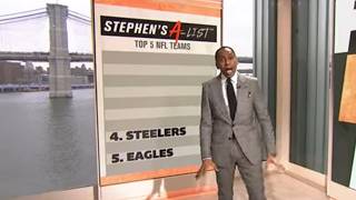 DISGUSTING 😒 Is Stephens AList FLAWED by Steelers fandom 😧  First Take [upl. by Esineg]