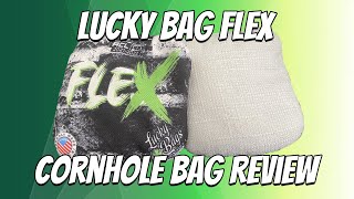 Lucky Bags Created a New Bag  Lucky Bags Flex Cornhole Bag Review  Ep 48 [upl. by Notsgnal]