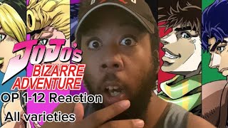 JOJO OP REACTION [upl. by Sesylu]