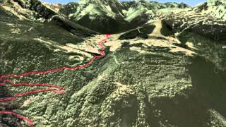 Parcours 3D du Triathlon Longue Distance [upl. by Aicilev464]