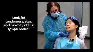 How to Perform a Lymph Node Exam  USC Dentistry Online [upl. by Newmann875]