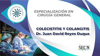 COLECISTITIS Y COLANGITIS Dr Juan David Reyes Duque  Semillero de Cirugía e Investigación SECIN [upl. by Chenee921]