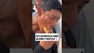 Este culturista se comió un donut y pasó esto gym fitness donuts dieta bodybuilding [upl. by Seavir]