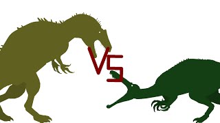 Acrocanthosaurus Vs Suchomimus [upl. by Ruby]