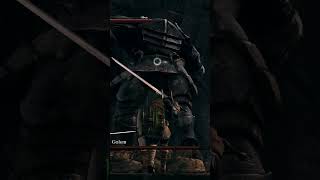 Iron Golem boss fight  Dark Souls Remastered shorts s gaming [upl. by Leraj]