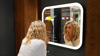 Custom Manufactured Smart Mirror TV 2023 [upl. by Nnylcaj55]