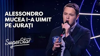 Alessandro Mucea un elev de 17 ani ia uimit pe jurați cu interpretarea sa  SUPERSTAR 2021 [upl. by Haynor832]