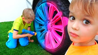 Vlad and Niki pretend play with Toys  Funny stories for children [upl. by Ahsillek]