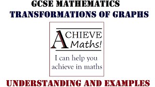 GCSE Maths Transformations of Graphs A  A [upl. by Hite]