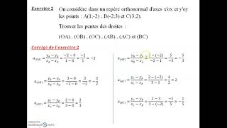 Equation dune droiteeb9 Ex23 [upl. by Anoel]