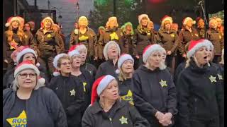 rock choir Bexleyheath xmas 2024 [upl. by Ayekin]