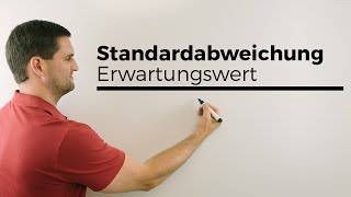 Standardabweichung Erwartungswert bei Zufallsgrößen  Mathe by Daniel Jung [upl. by Assil221]