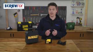 DEWALT DW088K SELF LEVELLING LINE LASER  Screwfix [upl. by Ardiedak]