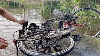 SUCCESSFULLY RECOVERED THE CAR LEFT BEHIND AT THE BOTTOM OF THE LAKE DIY [upl. by Fernand]