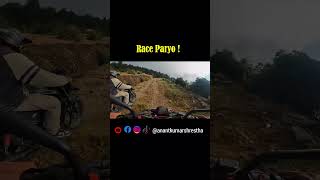 Race Paryo JiriAdventure DolakhaRide NepalBikeLife HillAdventure MountainRide [upl. by Arama944]