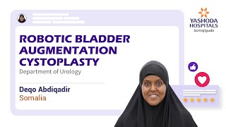 Robotic Bladder Augmentation Cystoplasty  Neurogenic Bladder  Hydroureteronephrosis [upl. by Gnik]