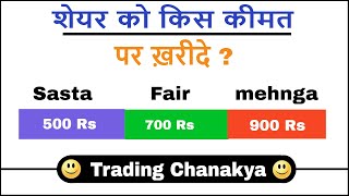 शेयर को किस कीमत पर ख़रीदे  Graham Number  Value Investing  By Trading Chanakya [upl. by Dailey]