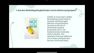 The Concept of Diminishing Marginal Productivity [upl. by Gnaoh68]