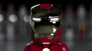 Suit Up  3D LEGO Animated Short Film [upl. by Nynahs]