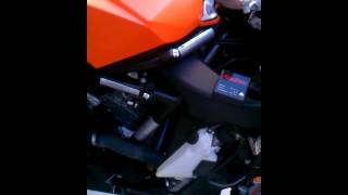 KTM RC8 HID Headlight Install [upl. by Dust]