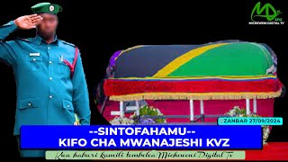 SINTOFAHAMU Kifo cha Mwanajeshi wa KVZ  Polisi Wazungumza [upl. by Sewel]