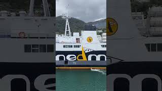 Autofähre Medmar verlässt Ischia Italien [upl. by Dominica]