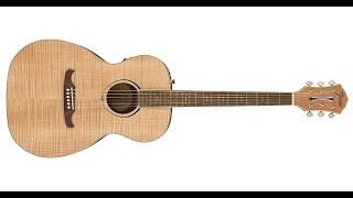 Fender FA235E Concert Bodied Acoustic Guitar  Natural  Overview [upl. by Sredna]