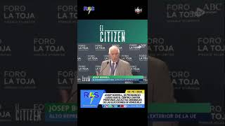 JOSEP BORRELL SE PRONUNCIO LUEGO QUE EL CENTRO CARTER PRENTARA LAS ACTAS ORIGINALES DE VENEZUELA [upl. by Parrott]