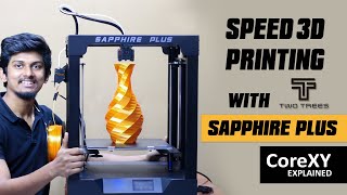 Two Trees Sapphire Plus V11 CoreXY 3D Printer Unboxing Assembly amp My Experience [upl. by Ulita270]