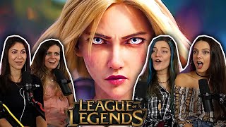 WARRIORS  League of Legends REACTION [upl. by Ahsimet]