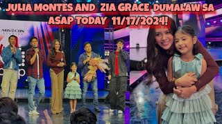 JULIA MONTES AT ZIA GRACE DUMALAWA SA ASAP NATIN TO PARA SA UPCOMING TELESERYE NILA ON NOV 282024 [upl. by Eissak]