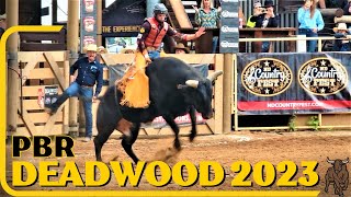 PBR Professional Bull Riding In Deadwood South Dakota 2023 Best Bull Riders In The World [upl. by Enilhtak493]