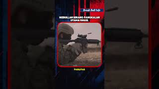 Hizbullah Serang Fasilitas Utama Israel israel lebanon [upl. by Warner352]