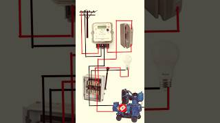 how to make electric manual changeover connectionelectrical [upl. by Vevina]