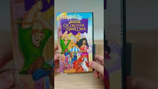 O Corcunda de Notre Dame shorts disney vhs disneycollection waltdisney [upl. by Enawyd]