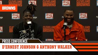 DErnest Johnson amp Anthony Walker Postgame Press Conference vs Broncos [upl. by Campagna]