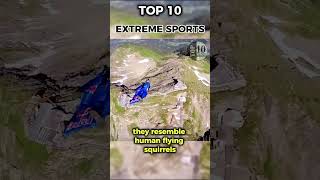 Wingsuit Flying  Top 10 MOST EXTREME SPORTS [upl. by Clemente473]