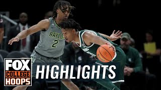 No 6 Baylor Bears vs Michigan State Spartans Highlights  CBB on FOX [upl. by Valery265]