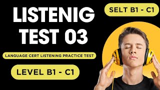 Language Cert Listening Practice Test  Level B1 To C1  General Language Cert listening [upl. by Siger]