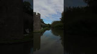 Wells Bishops Palace Somerset Wells somersetBishopspalace churches swans medieval [upl. by Akineg]