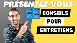 Parlezmoi de vous comment se présenter pour réussir son entretien dembauche méthode et exemple [upl. by Adnofal]