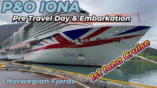 PampO IONA  September 2024  PreTravel Day amp Embarkation [upl. by Hilten]