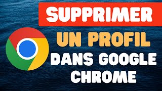 comment supprimer un profil dans Google Chrome [upl. by Wolfie958]