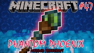 WYVERN PORTAL STAFF   Minecraft  Phantom Phoenix Mod Pack 47 [upl. by Sholley]