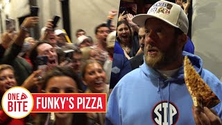 Barstool Pizza Review  Funkys Pizza Oxford MS [upl. by Diskson]