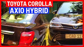 Toyota Corolla Axio Hybrid E160 Walkthrough Review Video [upl. by Reehsab]