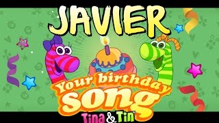 TinaampTin Happy Birthday JAVIER Personalized Songs For Kids PersonalizedSongs [upl. by Llevad]