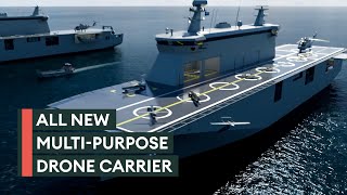 New drone carrier to bring the power of UAVs to the oceans [upl. by Chandler809]